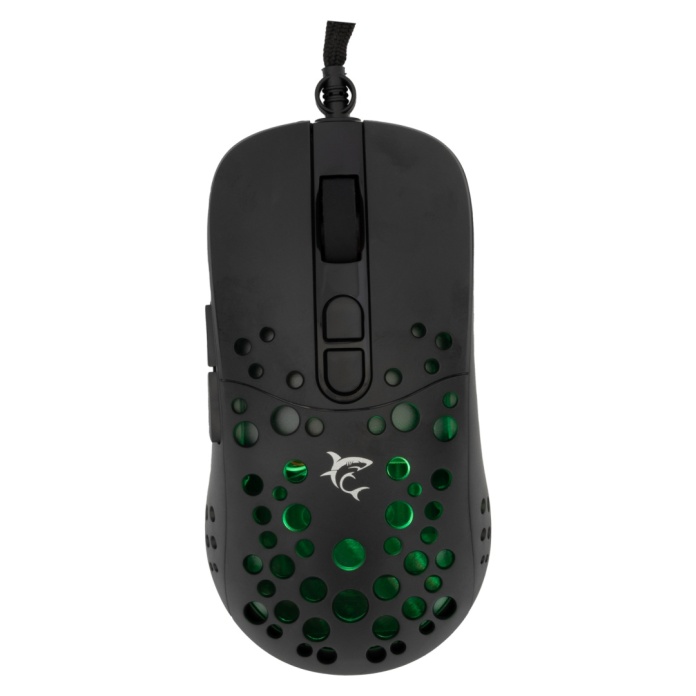 biała mysz gamingowa White Shark TRISTAN-2 12800 DPI RGB